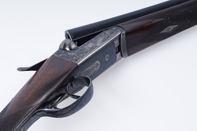 Lot 44 - An AYA side by side 20 bore shotgun