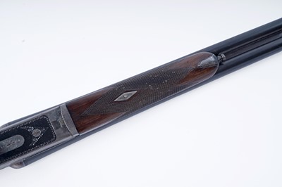 Lot 44 - An AYA side by side 20 bore shotgun