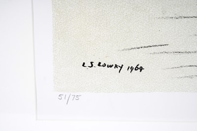 Lot 745 - Laurence Stephen Lowry - Old Steps, Stockport | lithograph