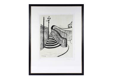 Lot 745 - Laurence Stephen Lowry - Old Steps, Stockport | lithograph