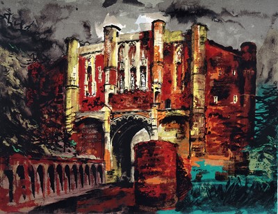 Lot 285 - John Piper - Thornton Abbey Gateway | screenprint