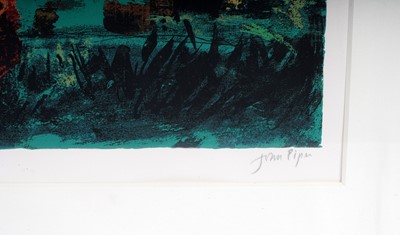 Lot 285 - John Piper - Thornton Abbey Gateway | screenprint