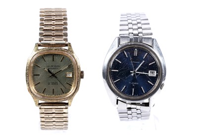 Lot 154 - A Seiko Automatic stainless-steel wristwatch