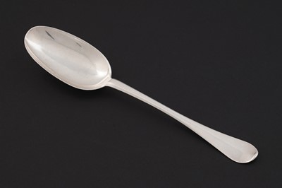 Lot 671 - A George I Scottish silver tablespoon