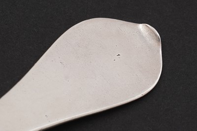 Lot 677 - A rare, historical Queen Anne North Eastern provincial silver spoon