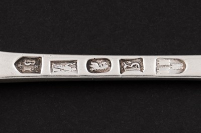 Lot 677 - A rare, historical Queen Anne North Eastern provincial silver spoon