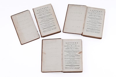 Lot 215 - Letters of the Right Honourable Lady Mary Wortley Montagu
