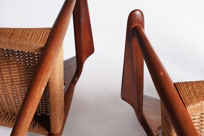 Lot 532 - Arne Hovmand Olsen for Mogens Kold: a set of six Danish teak dining chairs