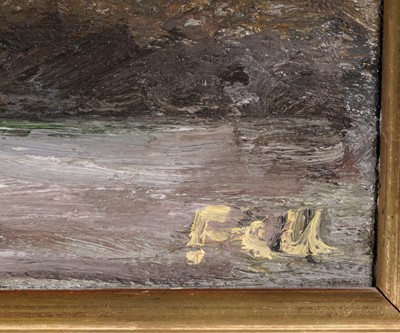 Lot 716 - Sheila Fell - Haycart towards Evening, Cumberland | oil canvas