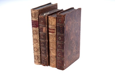 Lot 219 - Watts' Improvement of the Mind; and others books relating to Greek/Roman philosophers