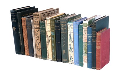 Lot 297 - A collection of angling books