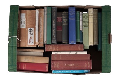 Lot 298 - A collection of angling books