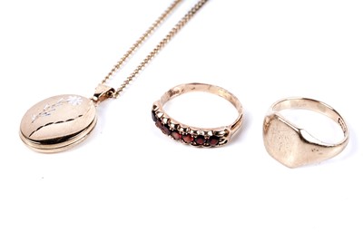 Lot 115 - Gold jewellery