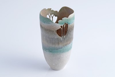 Lot 615 - A Mollie Hillam studio pottery vase