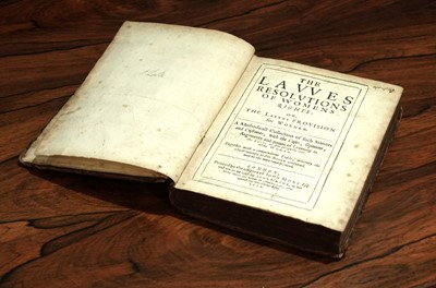 Lot 223 - Edgar's Laws Resolutions of Women’s Rights: or the Lawes, Provision for Women