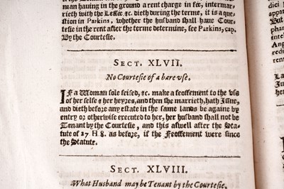 Lot 223 - Edgar's Laws Resolutions of Women’s Rights: or the Lawes, Provision for Women
