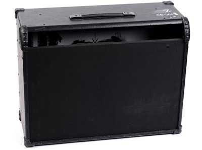 Lot 154 - A Made-Up 2x12 speaker cabinet; and two Fender 12" speakers