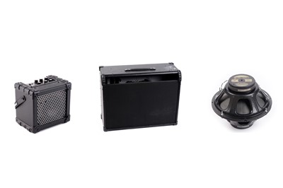 Lot 454 - A Made-Up 2x12 speaker cabinet; and other items