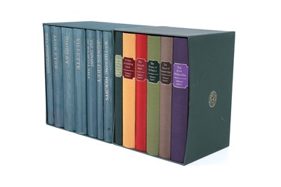 Lot 128 - A collection of Folio Society novels by the Brontë sisters and Thomas Hardy