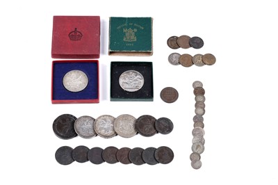 Lot 357 - A selection of mainly coins of the United Kingdom