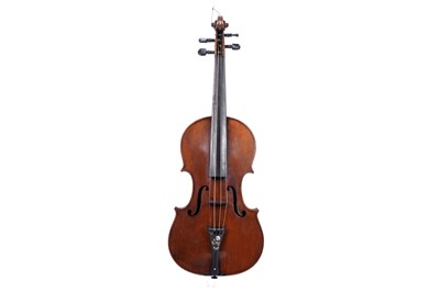 Lot 24 - A German E. R. Schmidt Amati violin