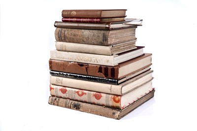 Lot 180 - A collection of antique reference books
