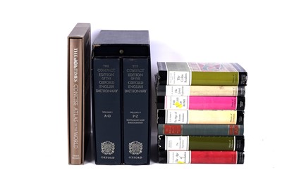Lot 182 - The Compact Oxford Dictionary; and other reference works