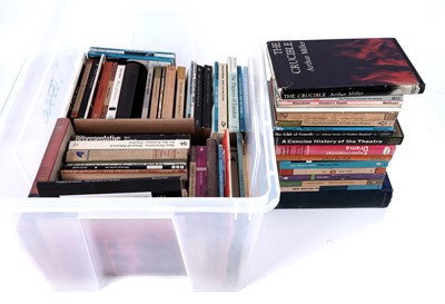 Lot 166 - A collection of plays and books on theatre and the dramatic arts