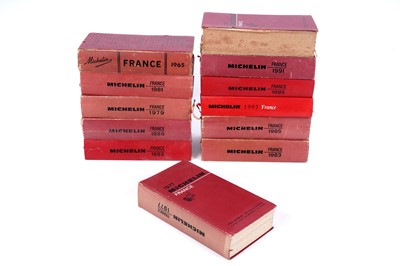 Lot 273 - A collection of Michelin’s Books on France