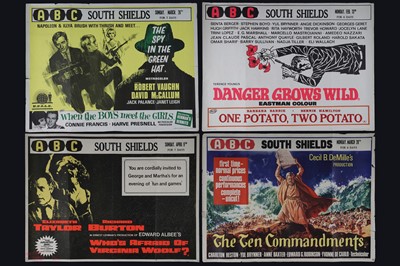Lot 435 - A collection of four UK quad film posters