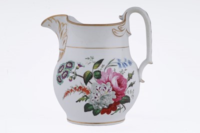 Lot 885 - A floral jug