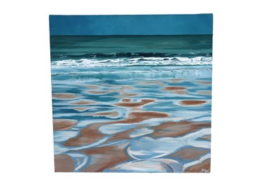Lot 76 - Sarah Riseborough - Druridge Bay | acrylic