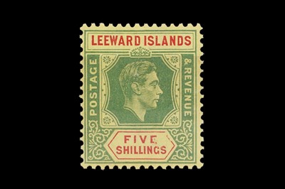 Lot 373 - Leeward Islands 1938-51 sg112ab