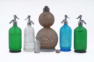 Lot 382 - A collection of early 20th Century soda syphons