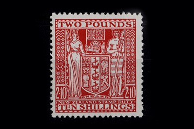 Lot 439 - Commonwealth stamps: New Zealand fiscal George VI 1946 £2 10s.
