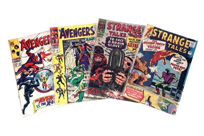 Lot 364 - The Avengers and Strange Tales, by Marvel Comics
