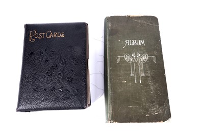 Lot 427 - Two albums of early 20th Century and later postcards