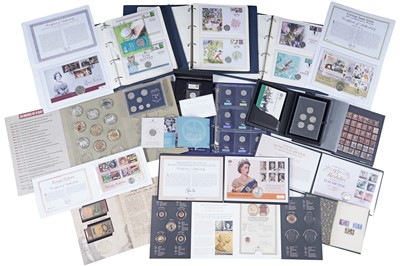 Lot 421 - A collection of coins and stamps