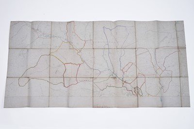 Lot 485 - Anantique map of the 'Northumberland Estate'