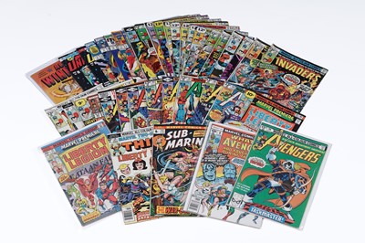 Lot 321 - The Invaders, The Avengers and other comics by Marvel