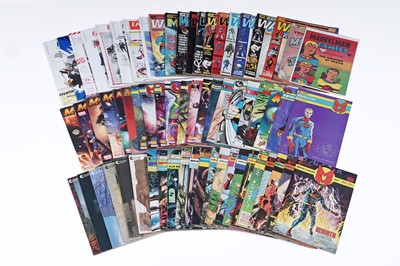 Lot 325 - Warrior and other comics magazines