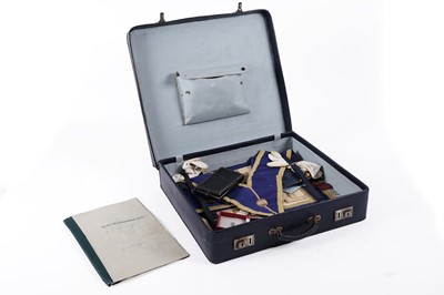 Lot 718 - A collection of masonic regalia
