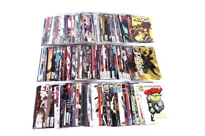 Lot 331 - Rocketeer, The Shadow, Doc Savage and other nostalgia comics