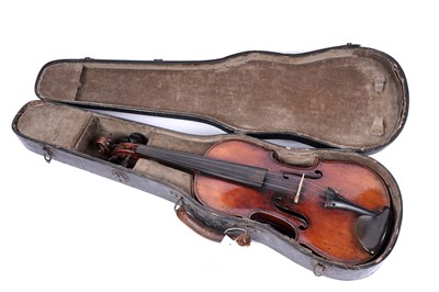 Lot 37 - A German violin