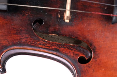 Lot 37 - A German violin