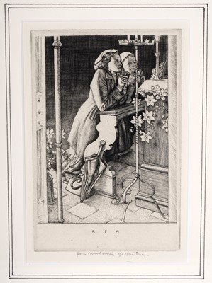 Lot 756 - Robert Sargent Austin - Easter Sunday | engraving