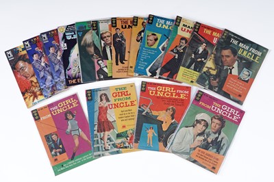 Lot 337 - The Man from U.N.C.L.E comics