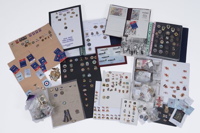 Lot 490 - A large collection of modern enamelled badges