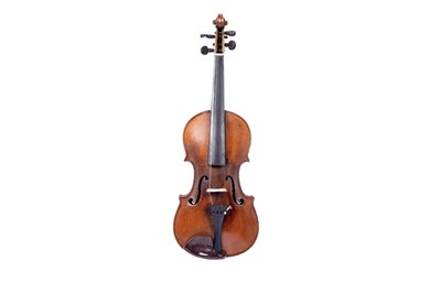 Lot 38 - A violin by D. Lindsey, Gateshead