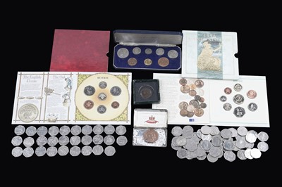 Lot 782 - A collection of coins
